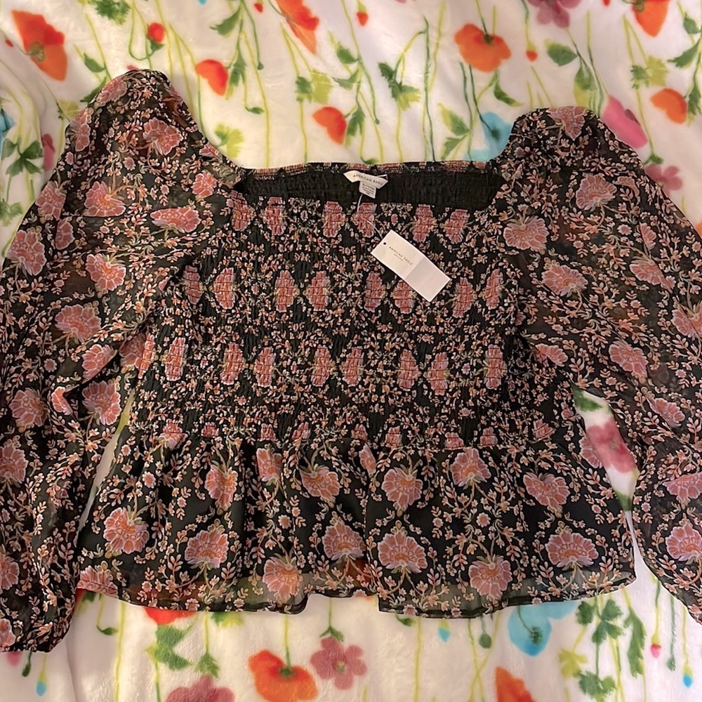 American Eagle Baby Doll Top